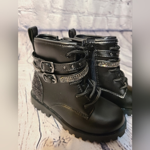 Mix No. 6 Lil Carly Combat Boot - Kids' - Picture 2 of 7